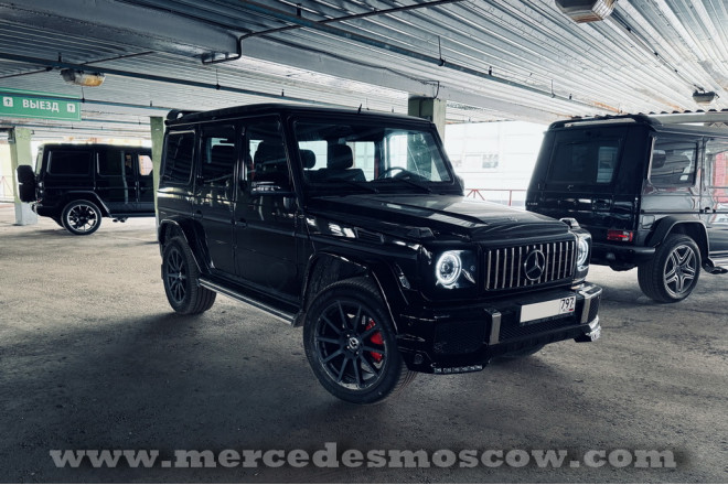Переделка Гелендваген 2010. Рестайлинг салона G-Class W463 2010 года